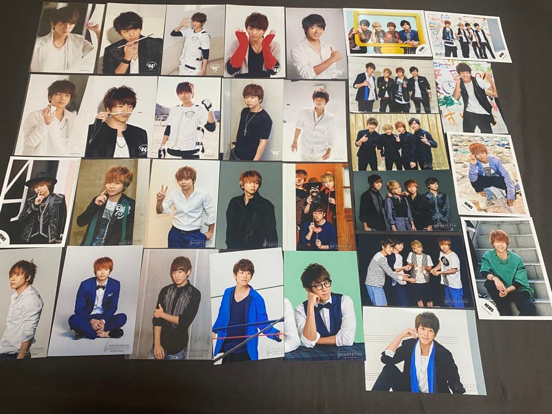 NEWS 公式写真　268枚　増田貴久　小山慶一郎　加藤シゲアキ