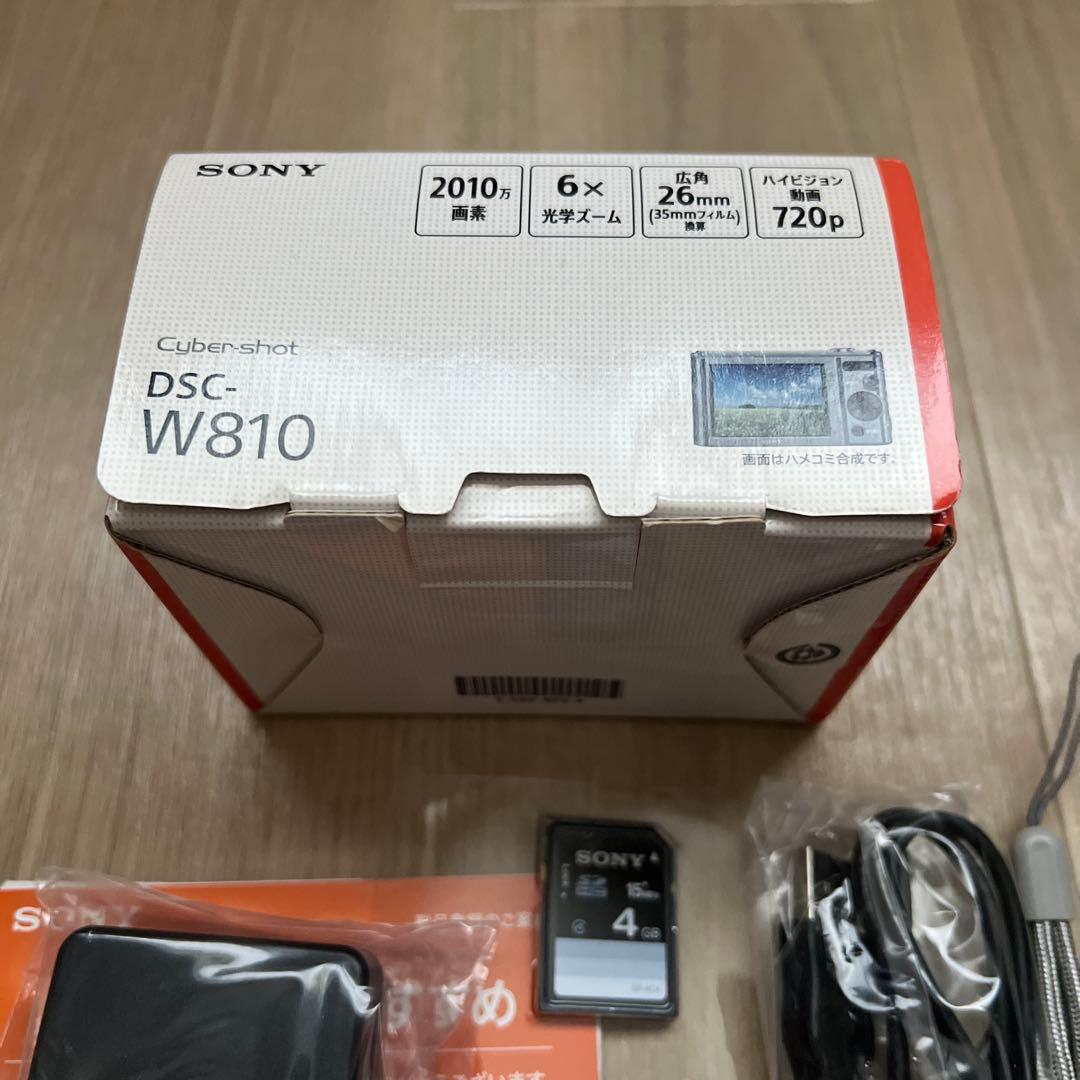 Sony DSC W810 コンパクトデジタルカメラ