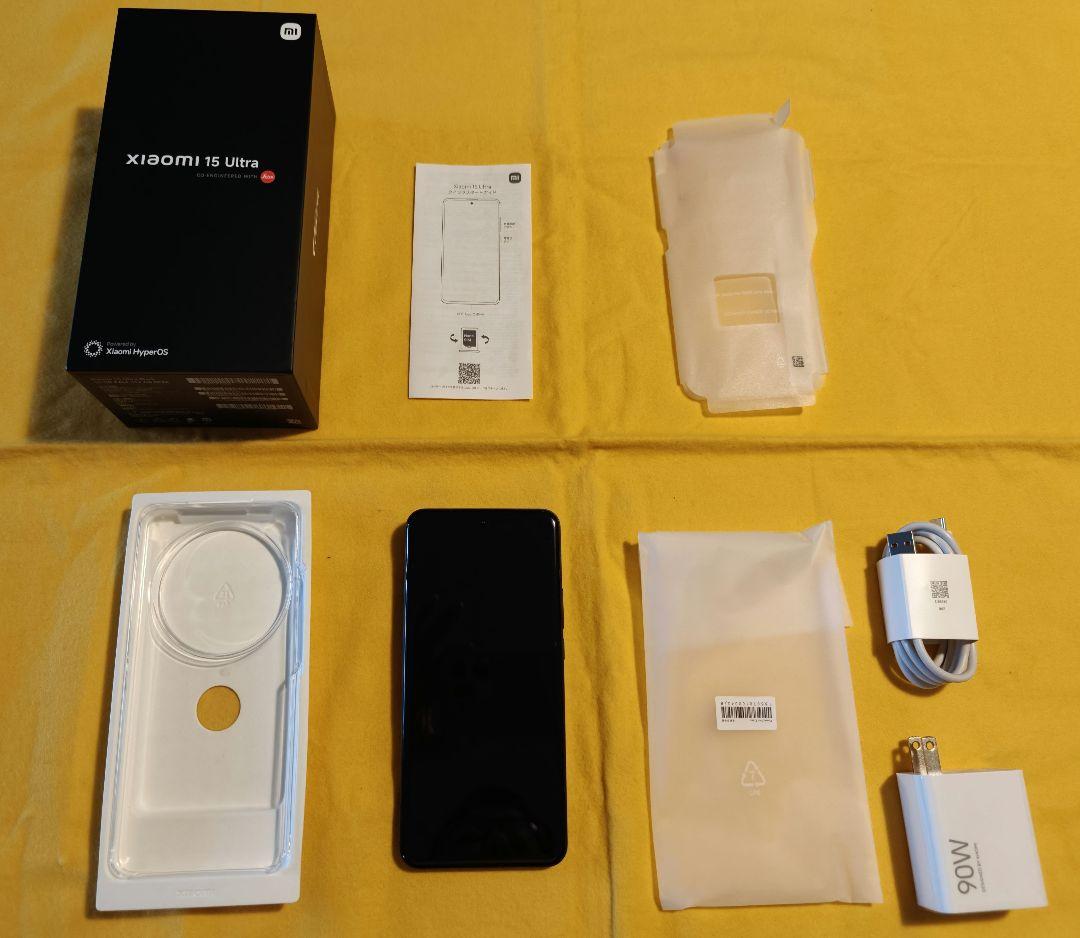 Xiaomi 15 Ultra 16GB/512GB＋スタンド付ケース2個