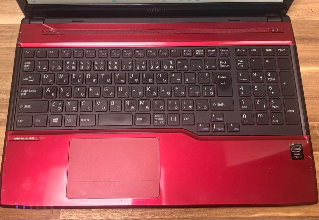 【爆速Core i7】富士通 ノート　メモリ8G SSD250G Blu-ray