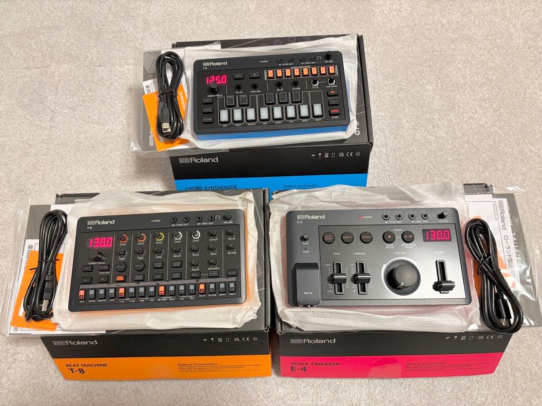 Roland AIRA Compact E-4 & T-8 & J-6セット