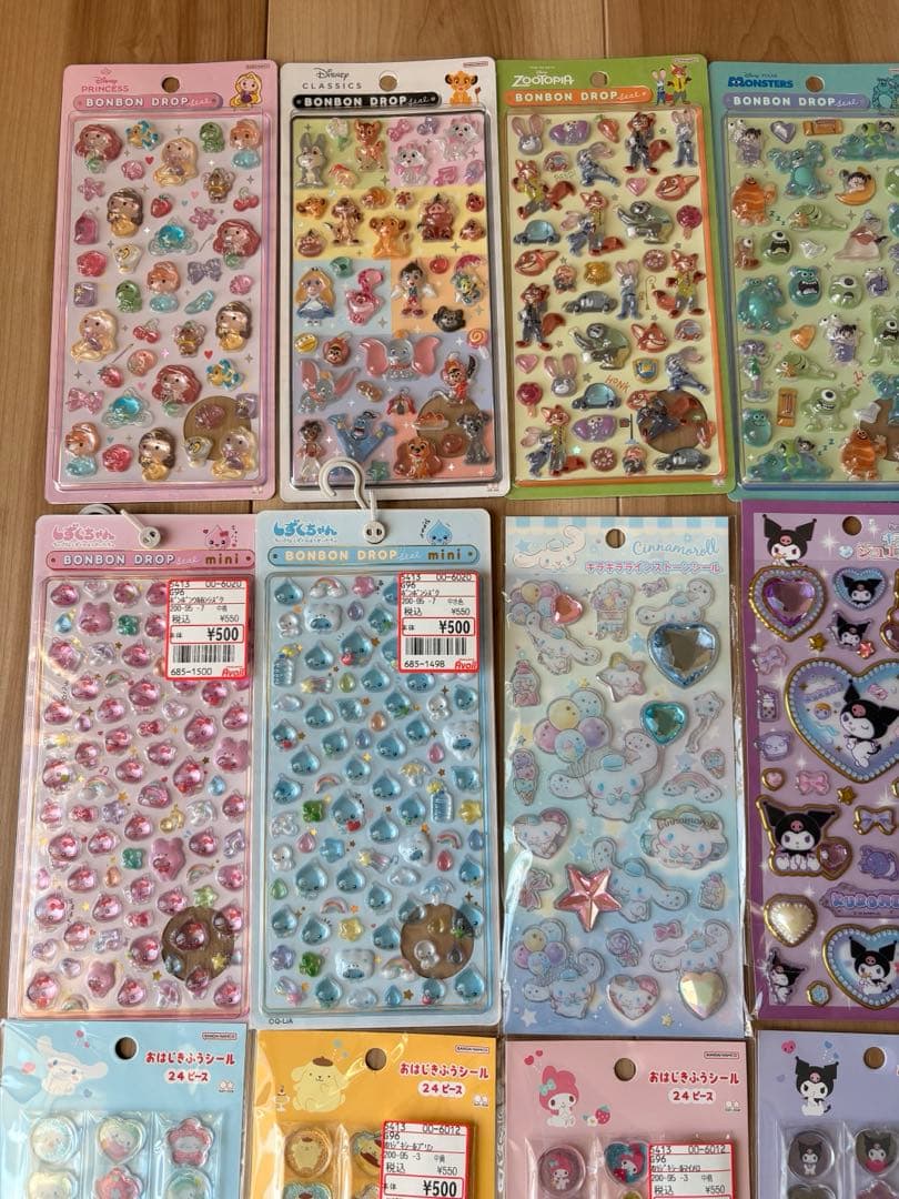 e*.様 ボンボンドロップ含む シール40枚 まとめ売り