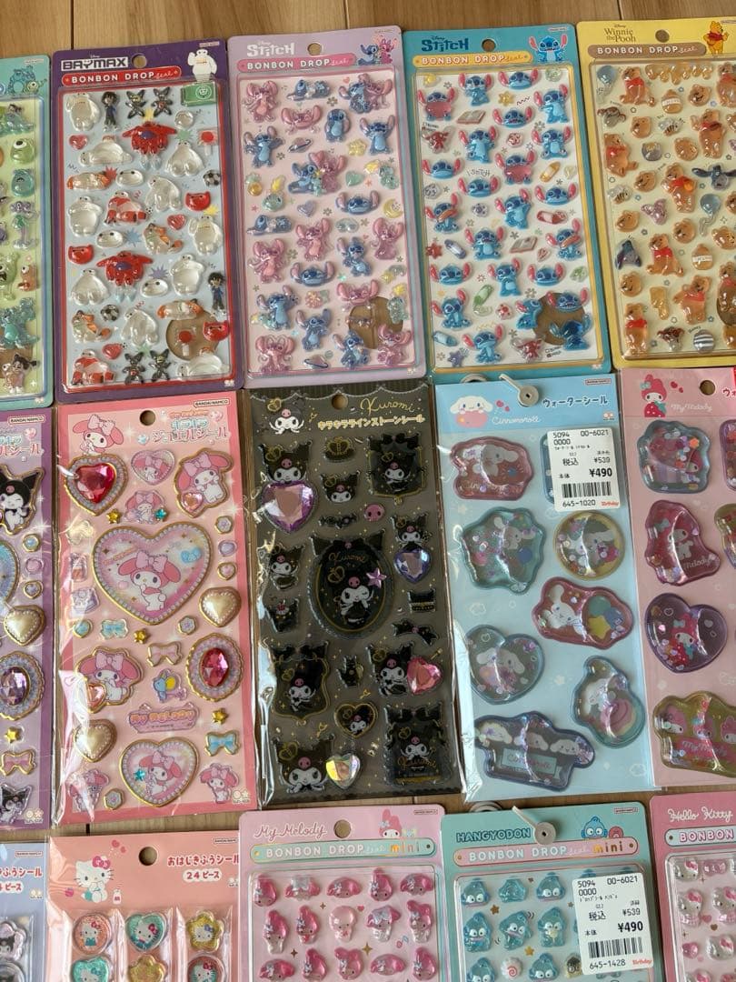 e*.様 ボンボンドロップ含む シール40枚 まとめ売り