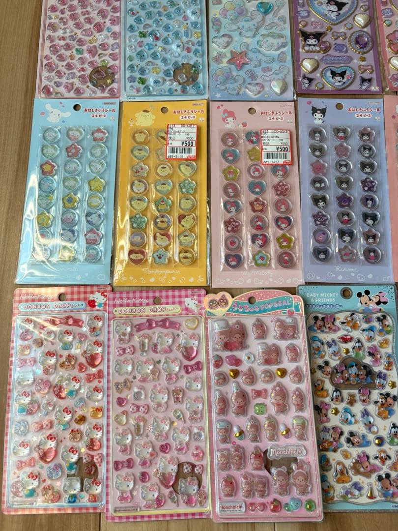 e*.様 ボンボンドロップ含む シール40枚 まとめ売り