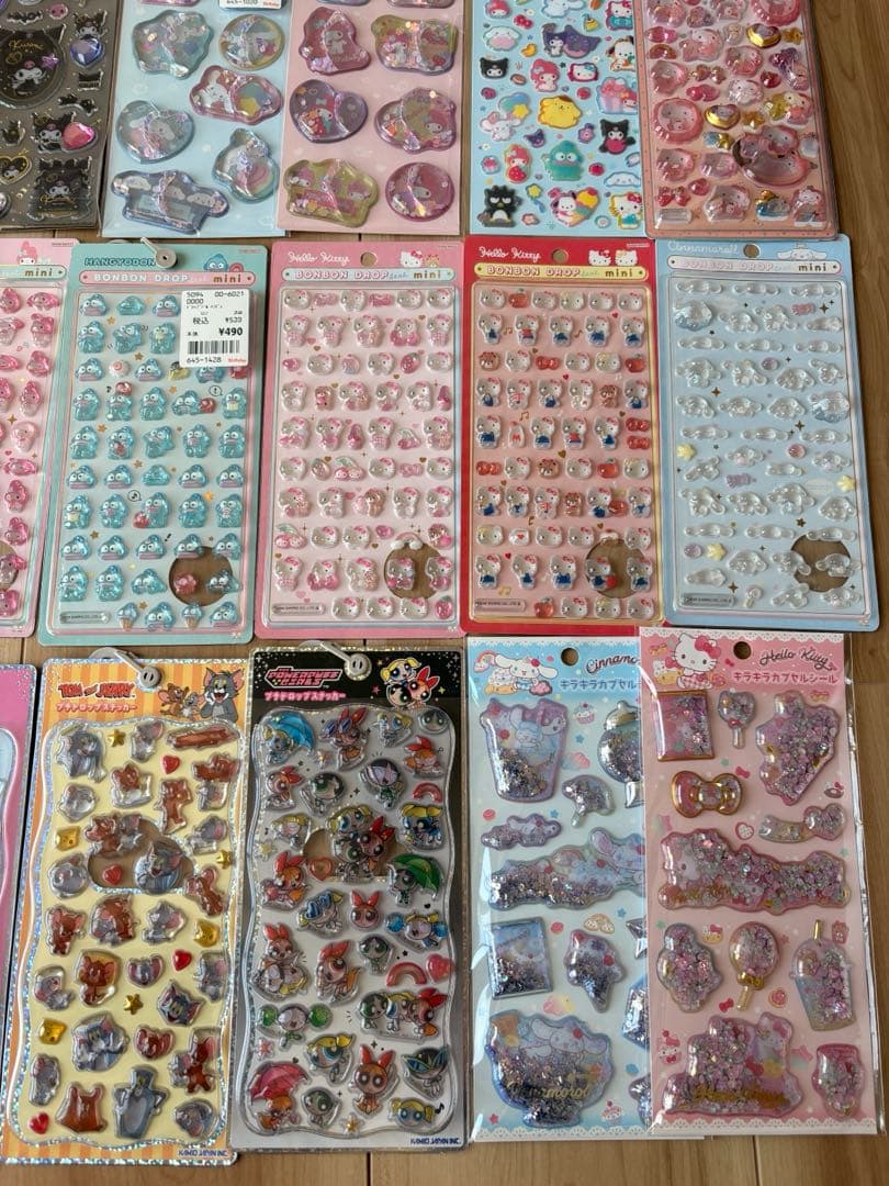 e*.様 ボンボンドロップ含む シール40枚 まとめ売り