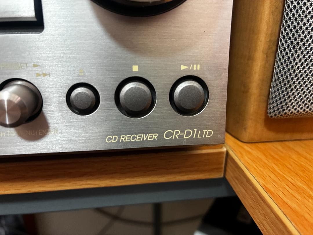 ONKYO CR-D1LTD CD D-SX7スピーカー 純正リモコン 取説
