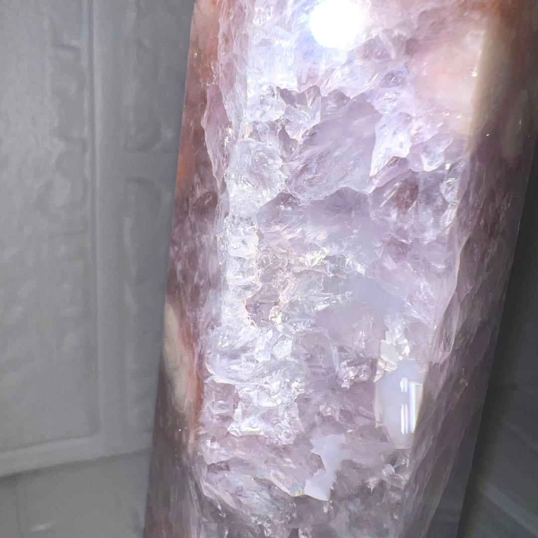 ⑪ピンクアメジスト♥️フラワーアゲート♥️タワー♥️桜瑪瑙♥️花瑪瑙♥️チェリーブロッサム