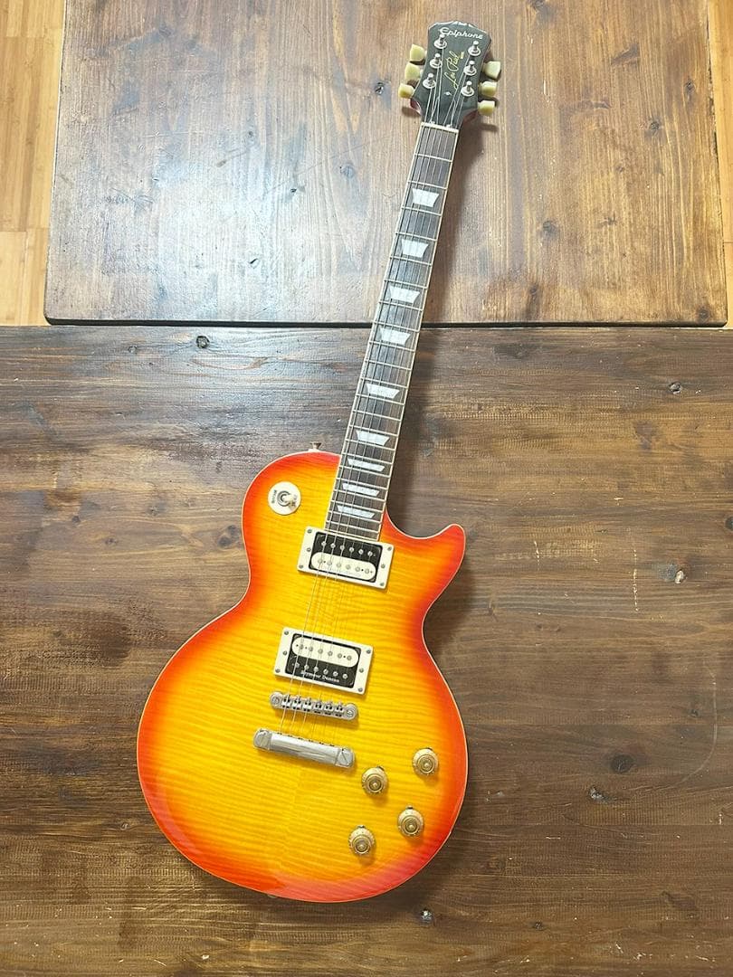 ダンカンPU搭載　Epiphone レスポール エレキギター LESPAUL