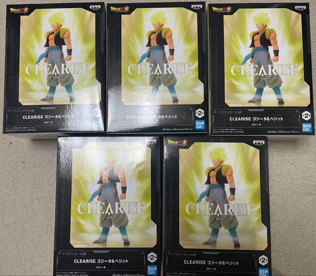 【13体】ドラゴンボール ベジータ CLEARISE ゴジータ　ベジット