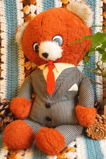 USA アメリカ テディベア 70s 70's おしゃべり機能 トーキングドール