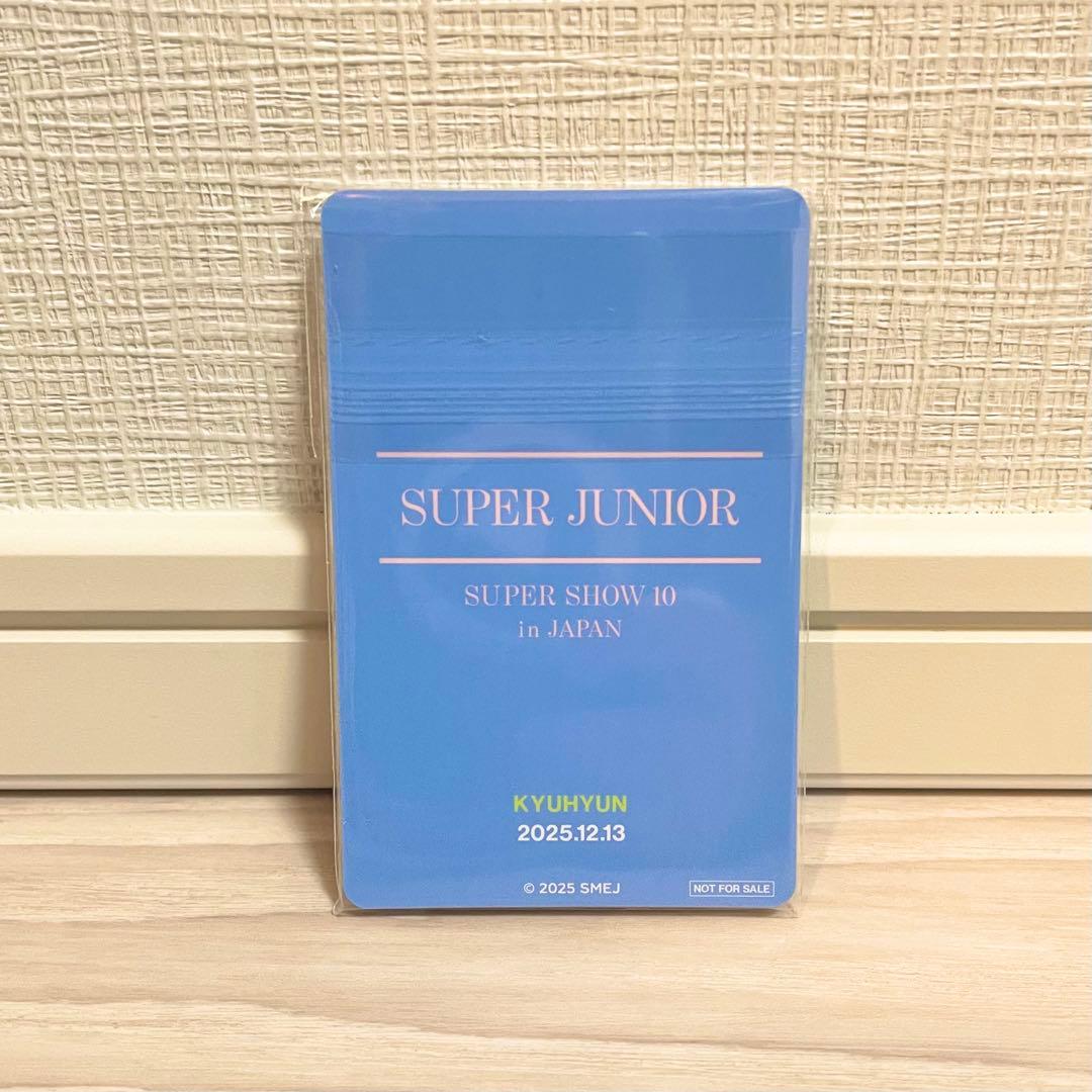SUPER JUNIOR SS10 プレミアムシートオリジナルグッズ　フルセット