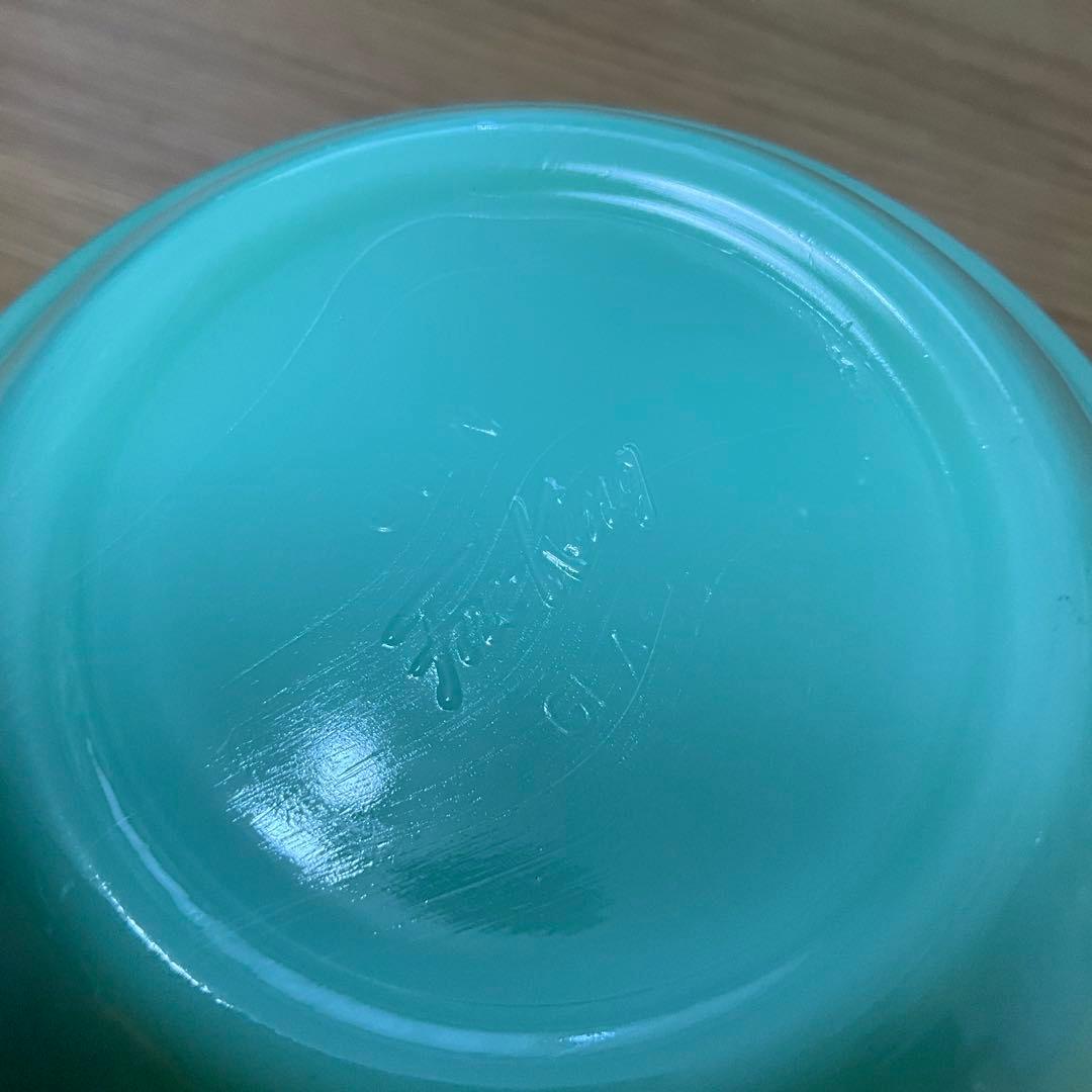 【極美品】ファイヤーキング ジェダイ フルーツボウル GLASS刻印 #G1-1