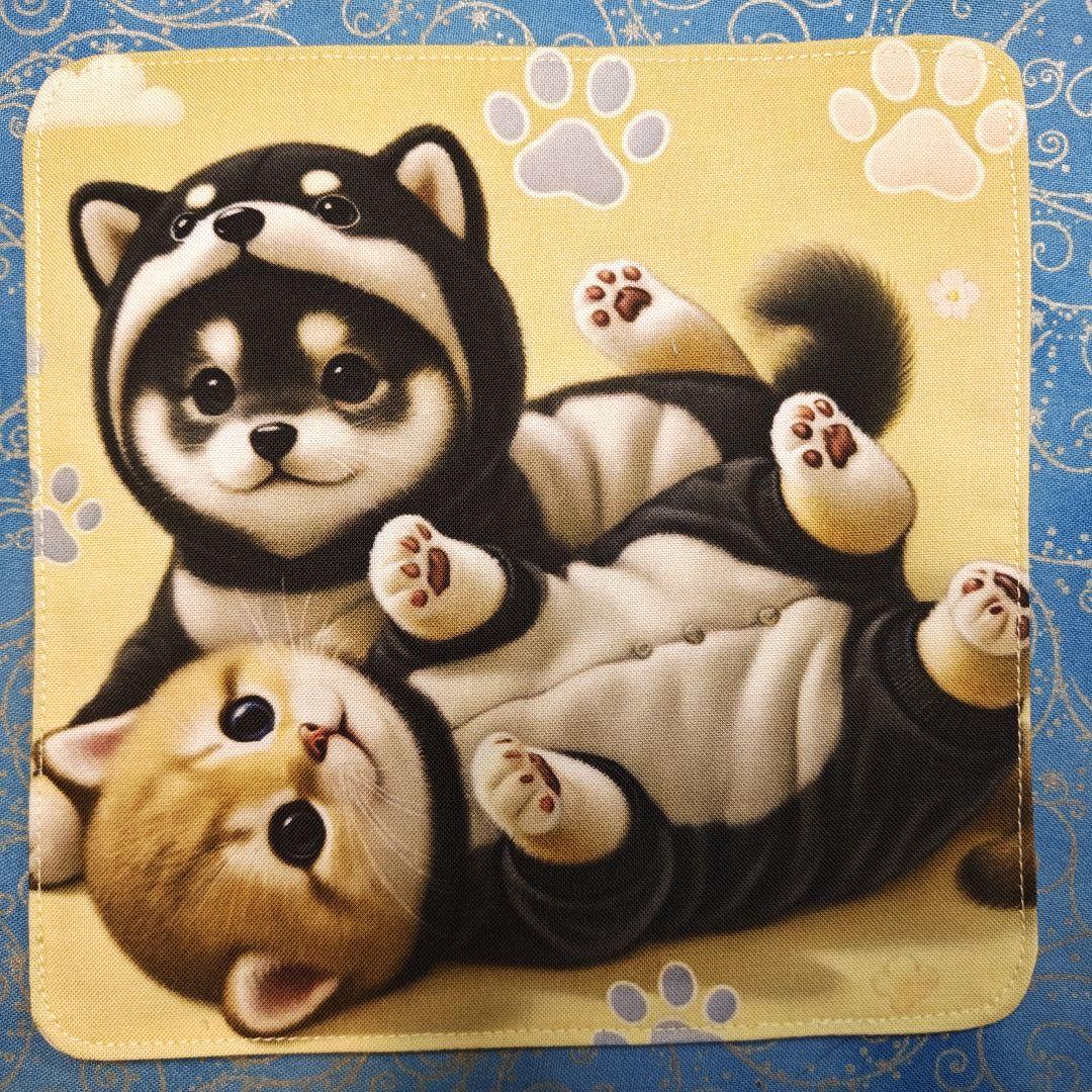 あるむ　ハンカチ17枚＆パネル2枚　チワワちゃん柄