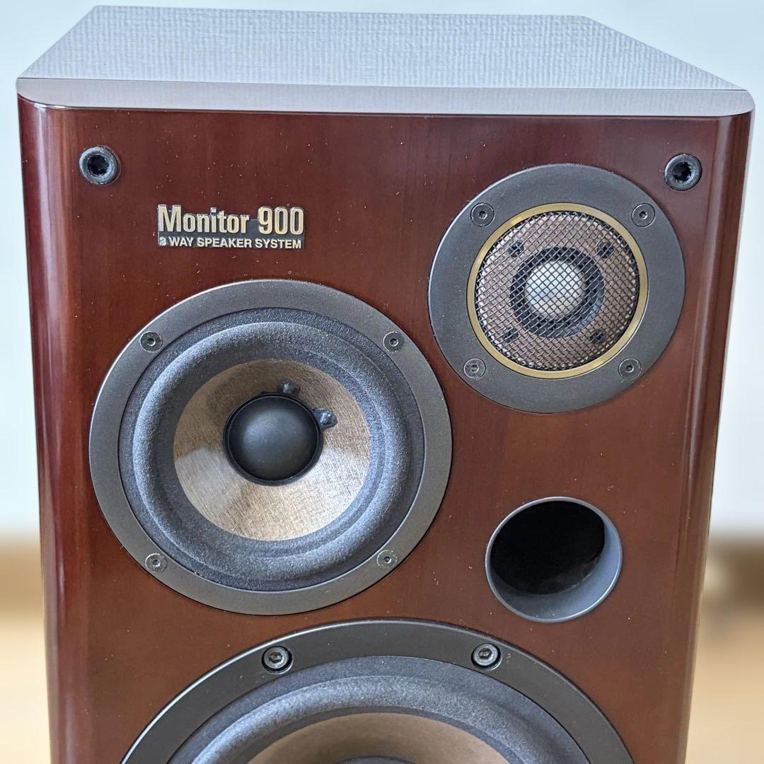 【極美品】ONKYO 3ウェイスピーカー ペア Monitor 900 重量級