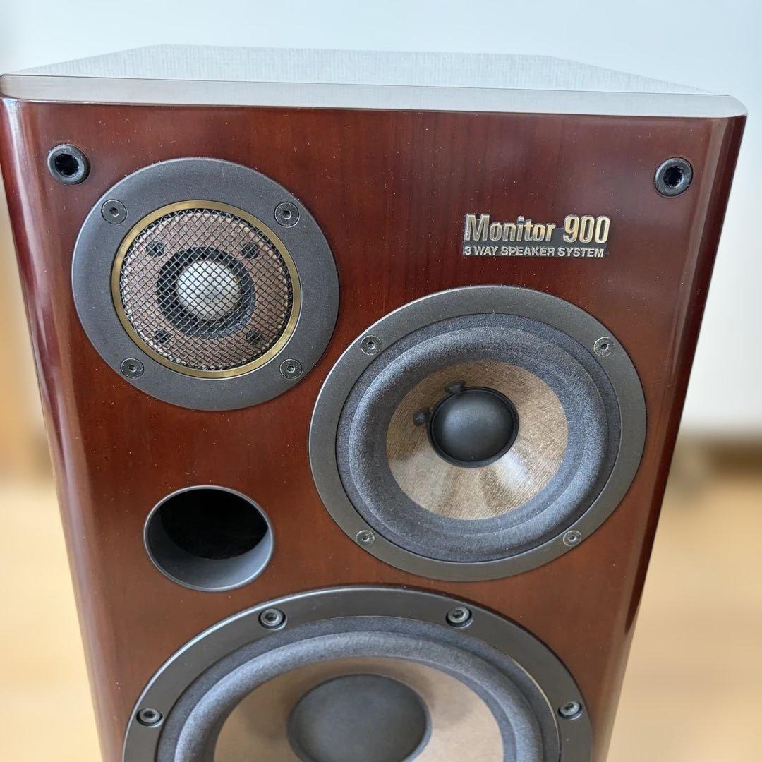 【極美品】ONKYO 3ウェイスピーカー ペア Monitor 900 重量級