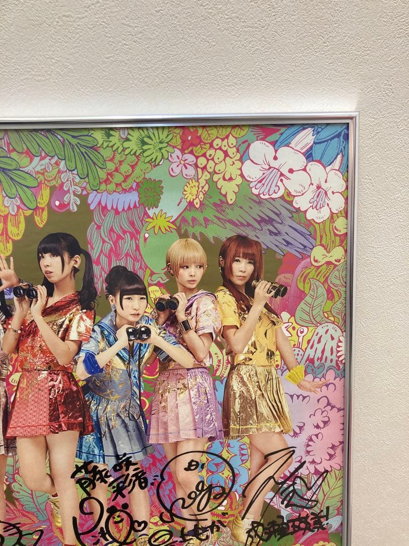 でんぱ組.inc WWDD 告知ポスター B2 サイン入り