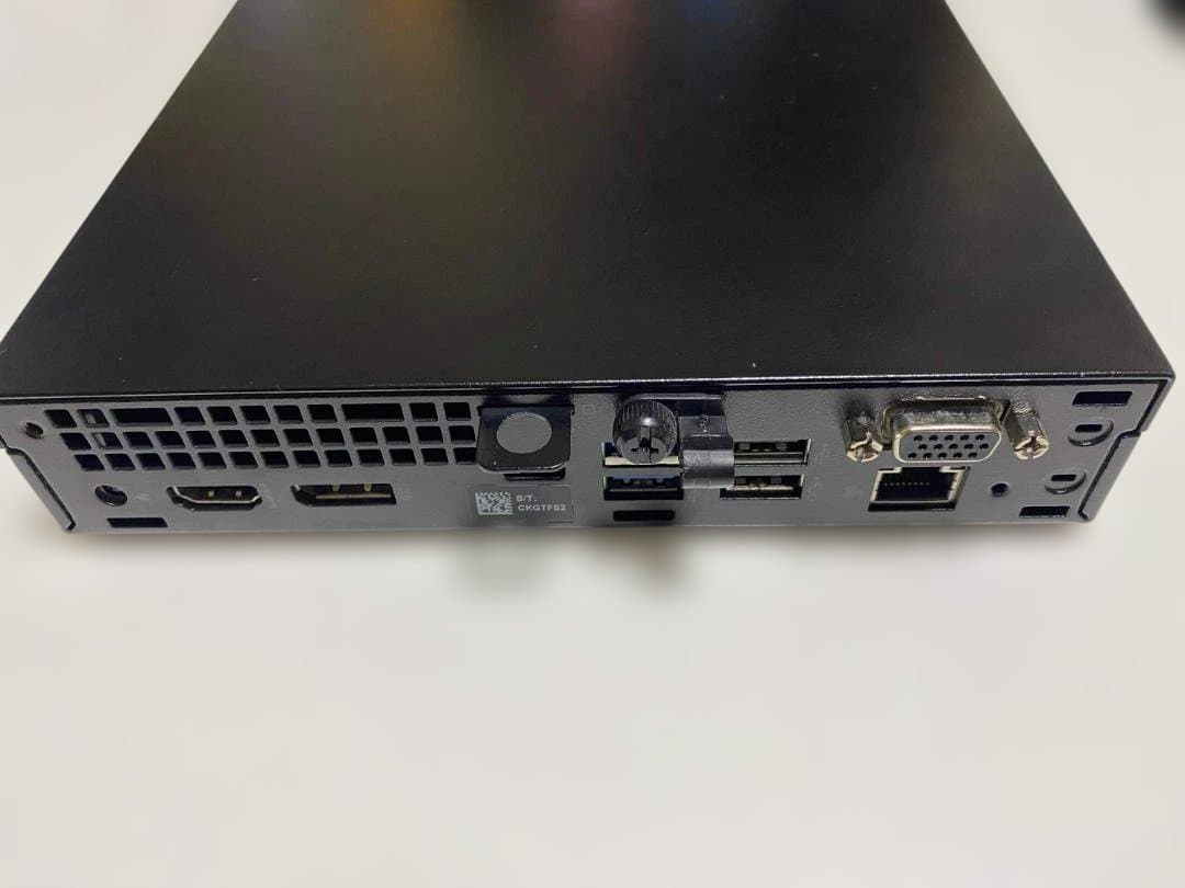 ミニPC OptiPlex 3060Micro i3-8100T SSD512GB