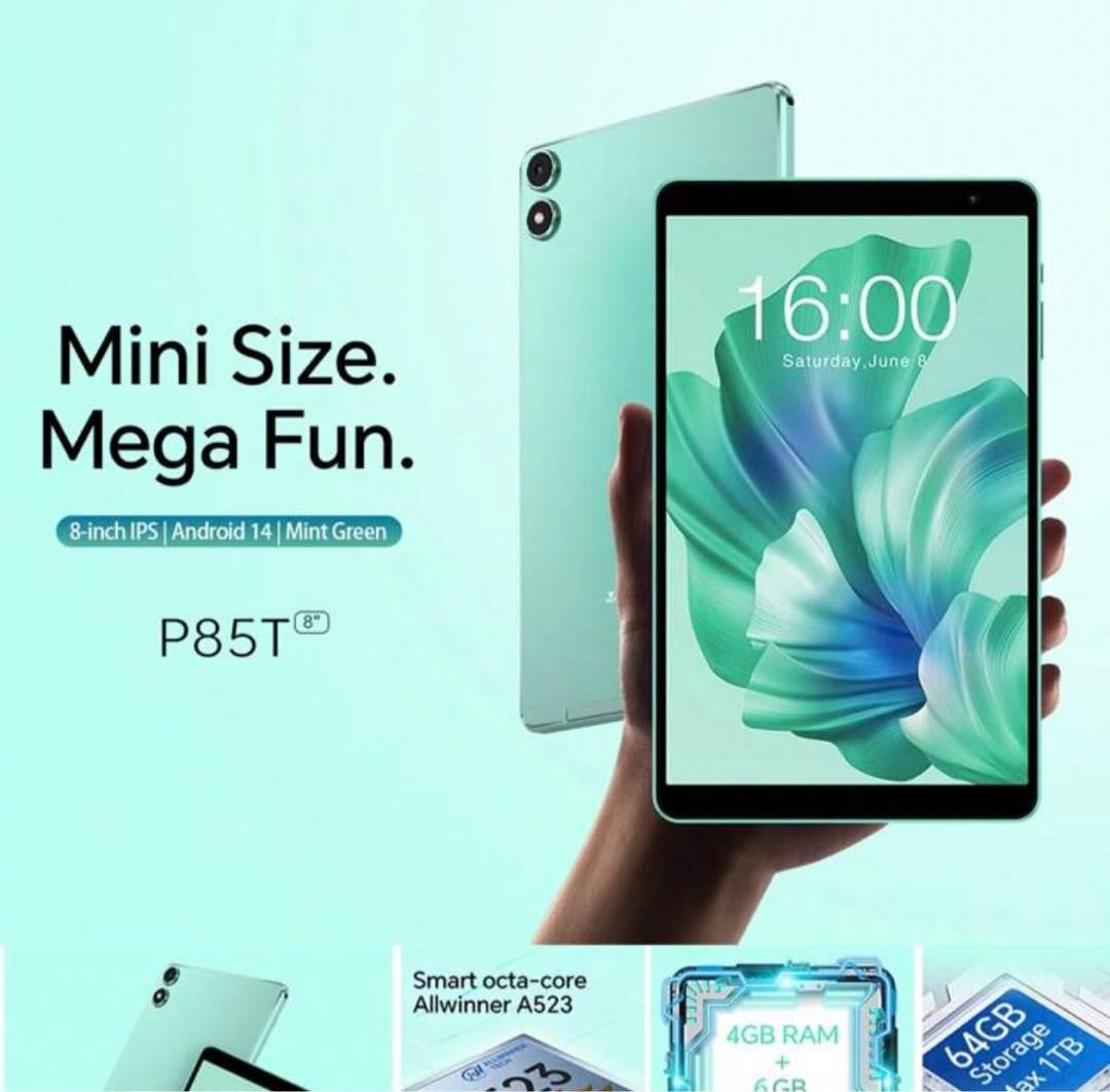 新品Android 14 タブレット 8インチモデル Teclast P85T