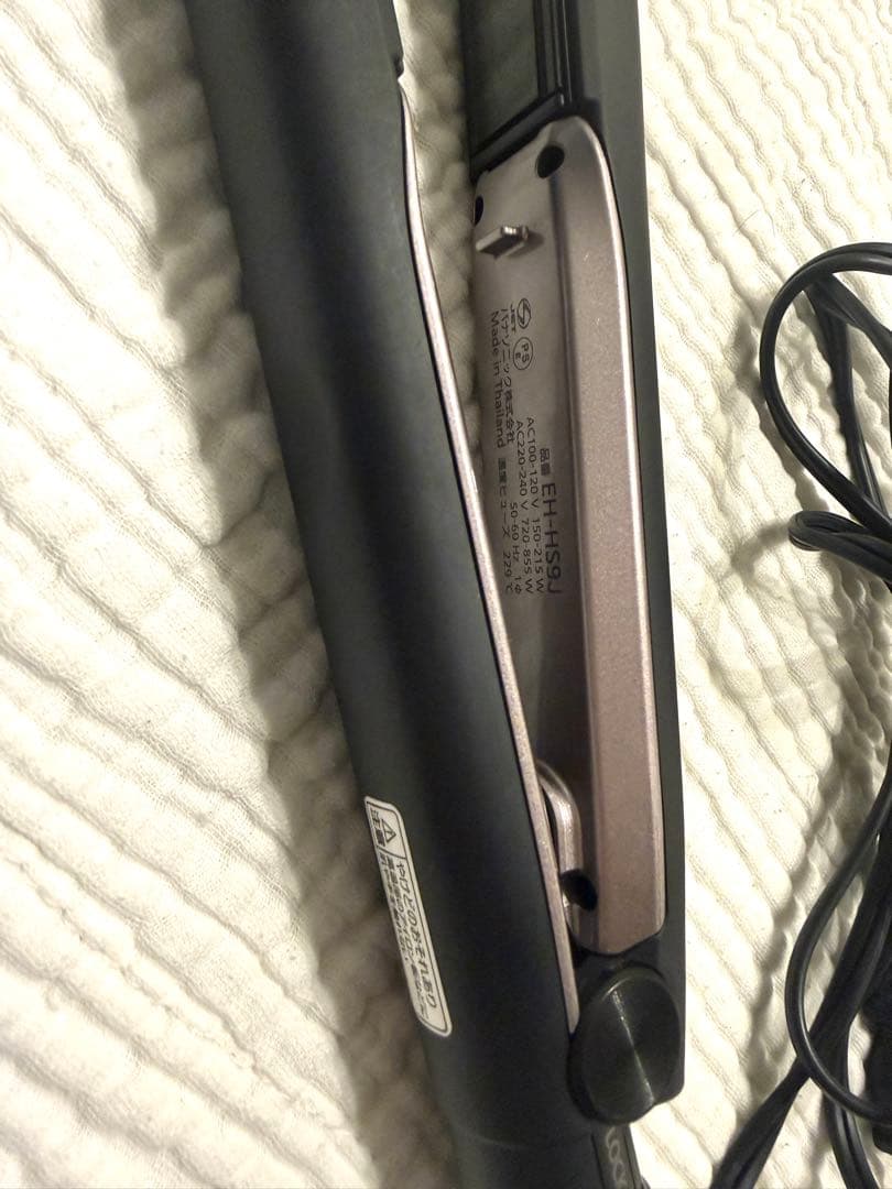 Panasonic nanocare ストレートヘアアイロン 黒