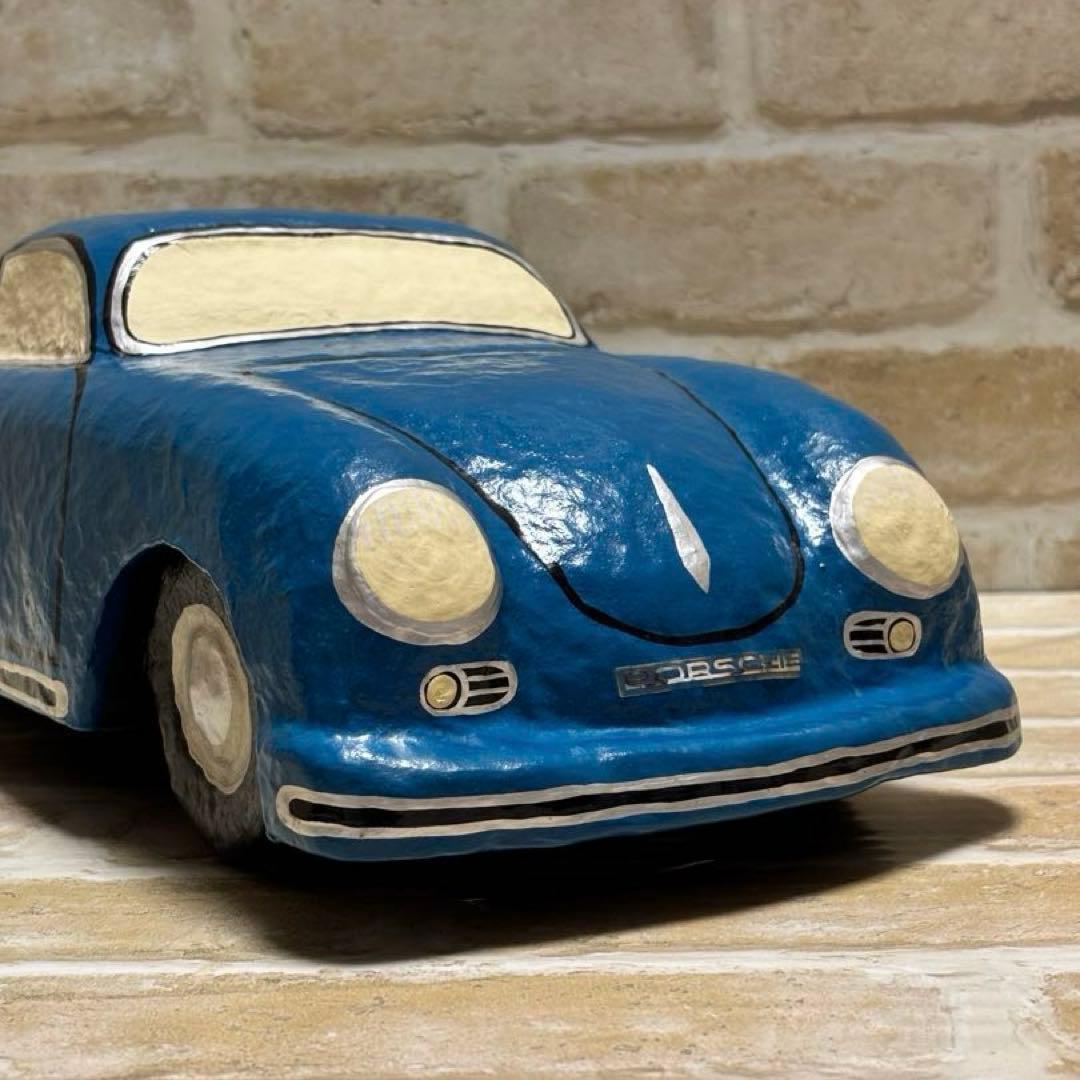 ポルシェ 356A ペーパーオブジェ　張り子　PORSCHE