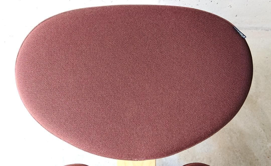 【美品】サカモトハウス バランスチェアイージー 　ショートバージョン　ブラウン