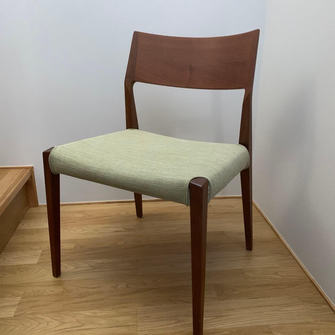 日進木工　Formsシリーズチェア　DDC-096　カバーリング　春夏カバー付属