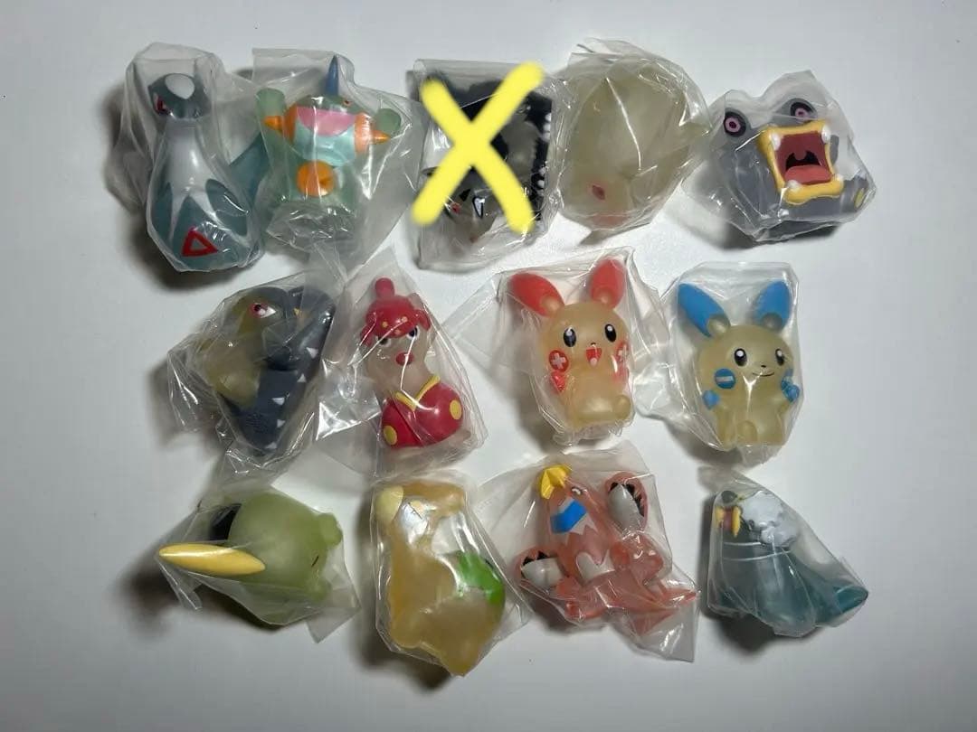 バラ売り可【未開封クリア】ポケモンキッズ　アドバンス4 クリアセット　12体