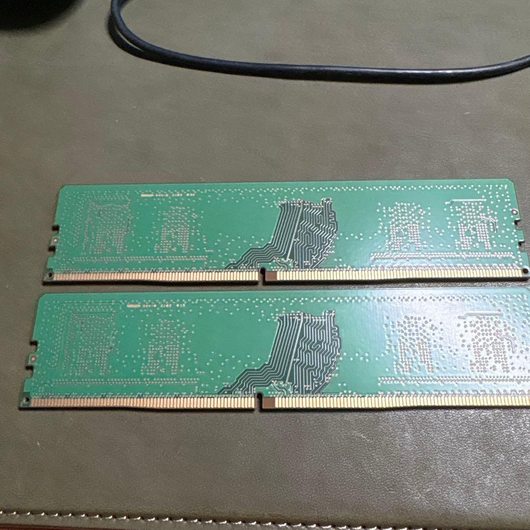 Samsung DDR4-3200 8GB 2枚 計16GB メモリ②