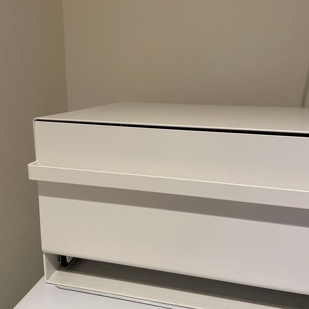 HIBARI ブレッドケース パンケース 引き出し型 キッチン収納 ホワイト