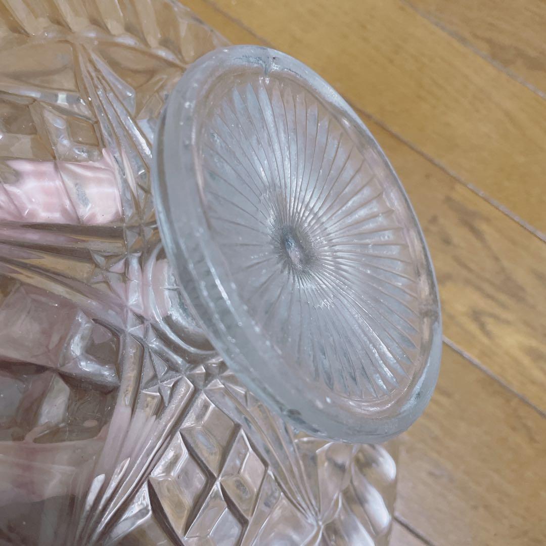 ケーキ スタンド ガラス アンティーク イギリス