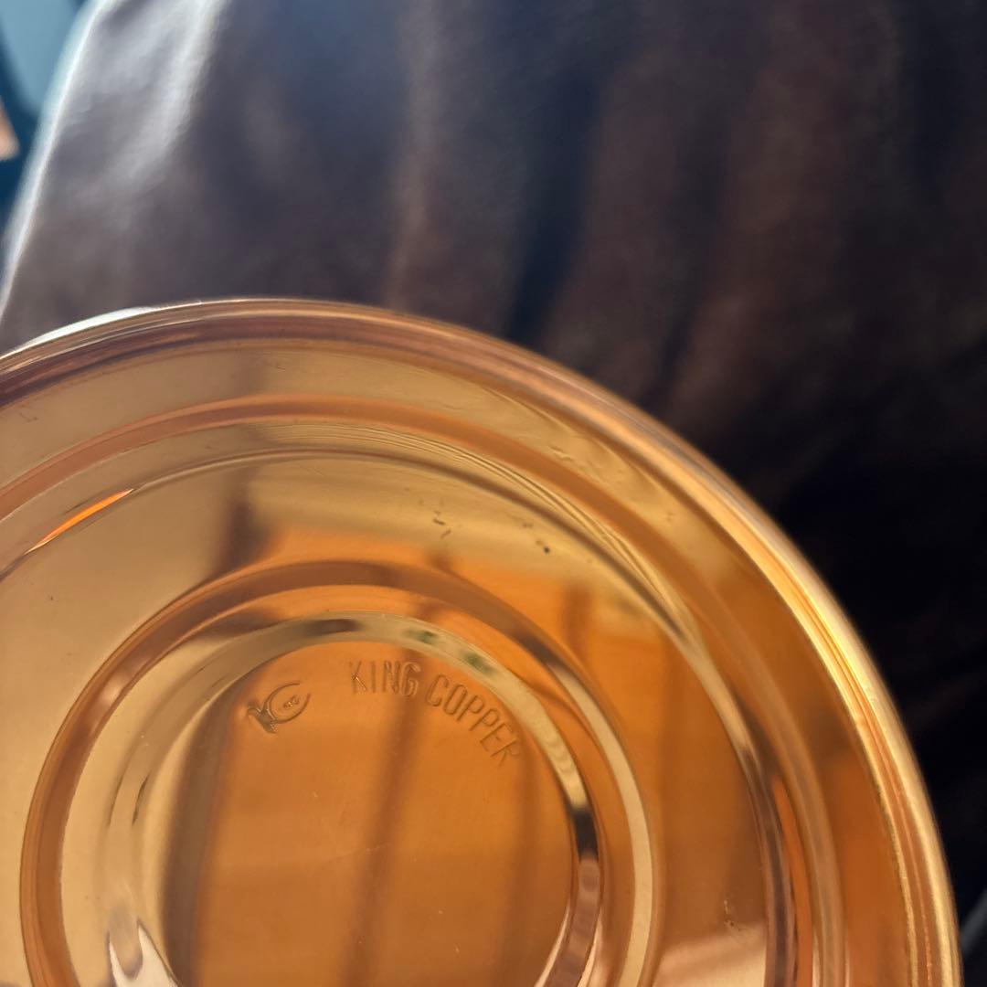 未使用　レトロ　銅製ケトル やかん　2.0L　キングカパー