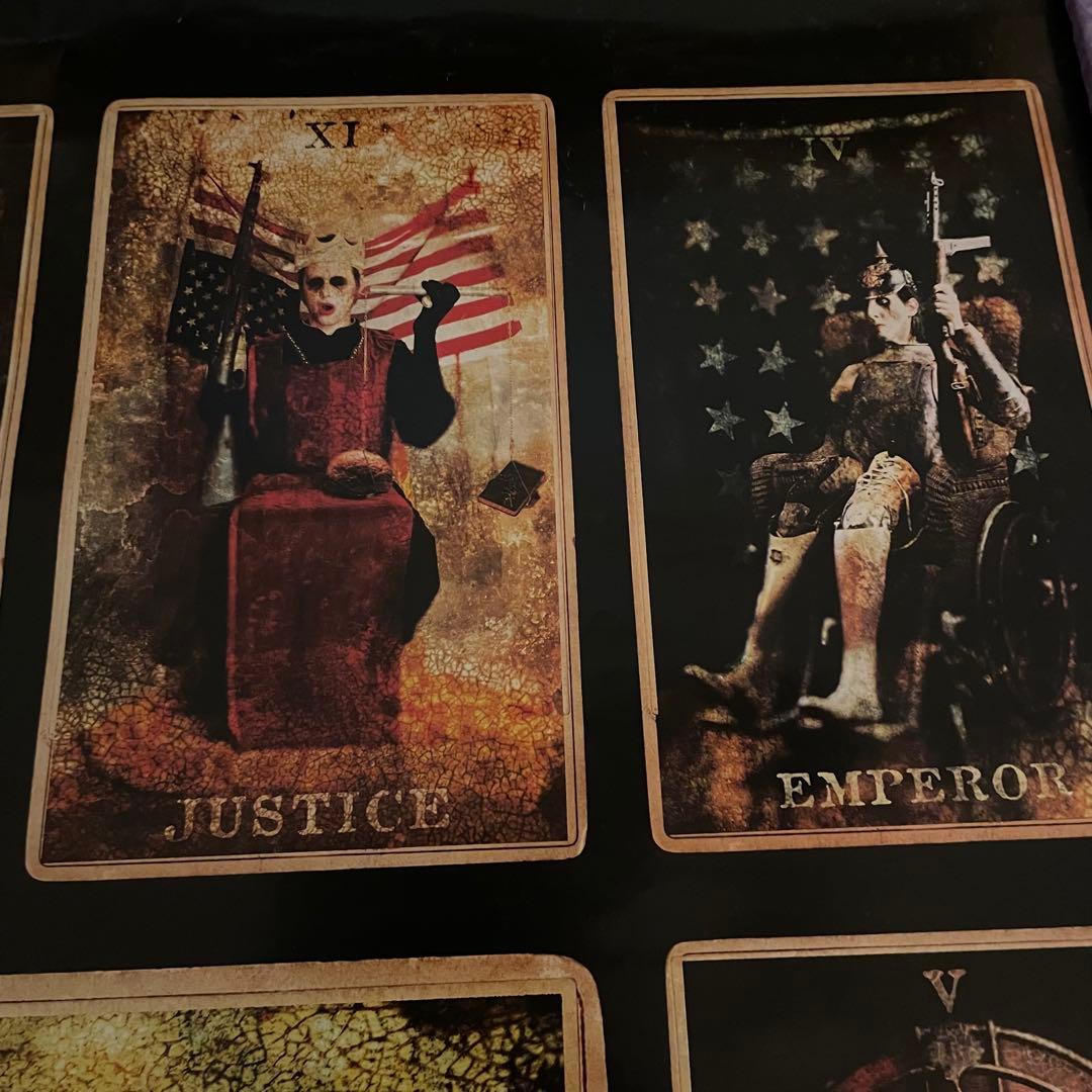 00s デッドストック marilyn manson 大判ポスター