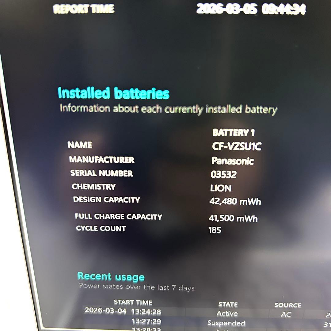 Panasonic Let's note SV9 LTE バッテリー良好 SIM