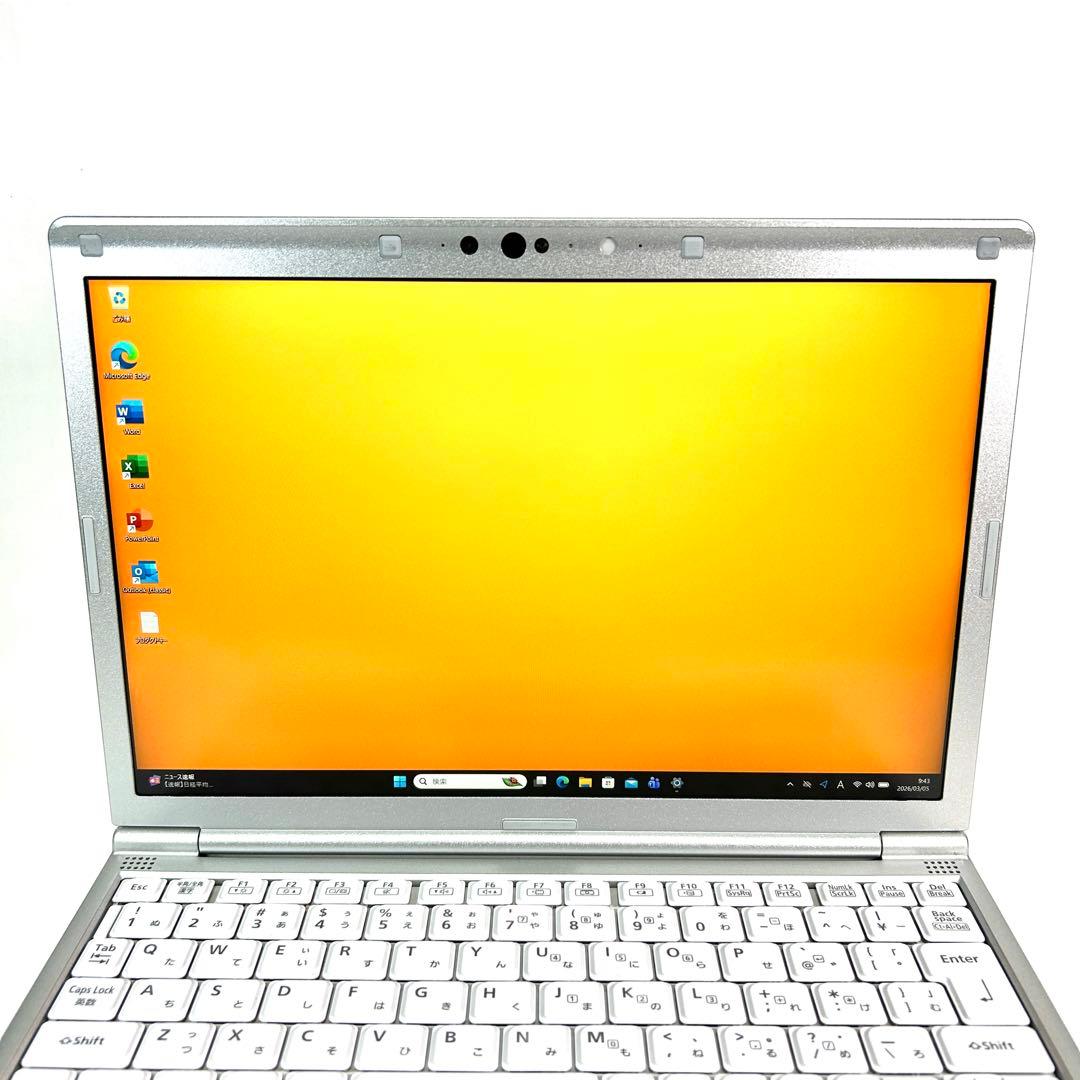 Panasonic Let's note SV9 LTE バッテリー良好 SIM