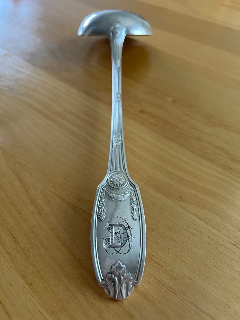 クリストフル　アンティーク　レードル