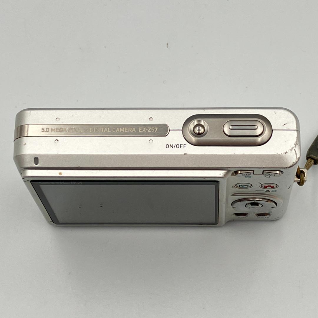 ⭐️オールドコンデジ⭐️CASIO EXILIM EX-Z57 シルバー