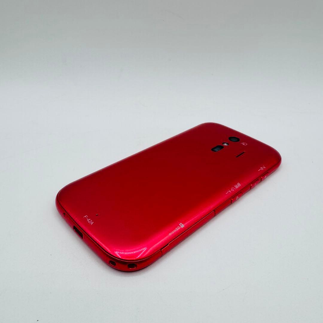 ★極美品★docomo らくらくスマートフォン F-42A ピンク