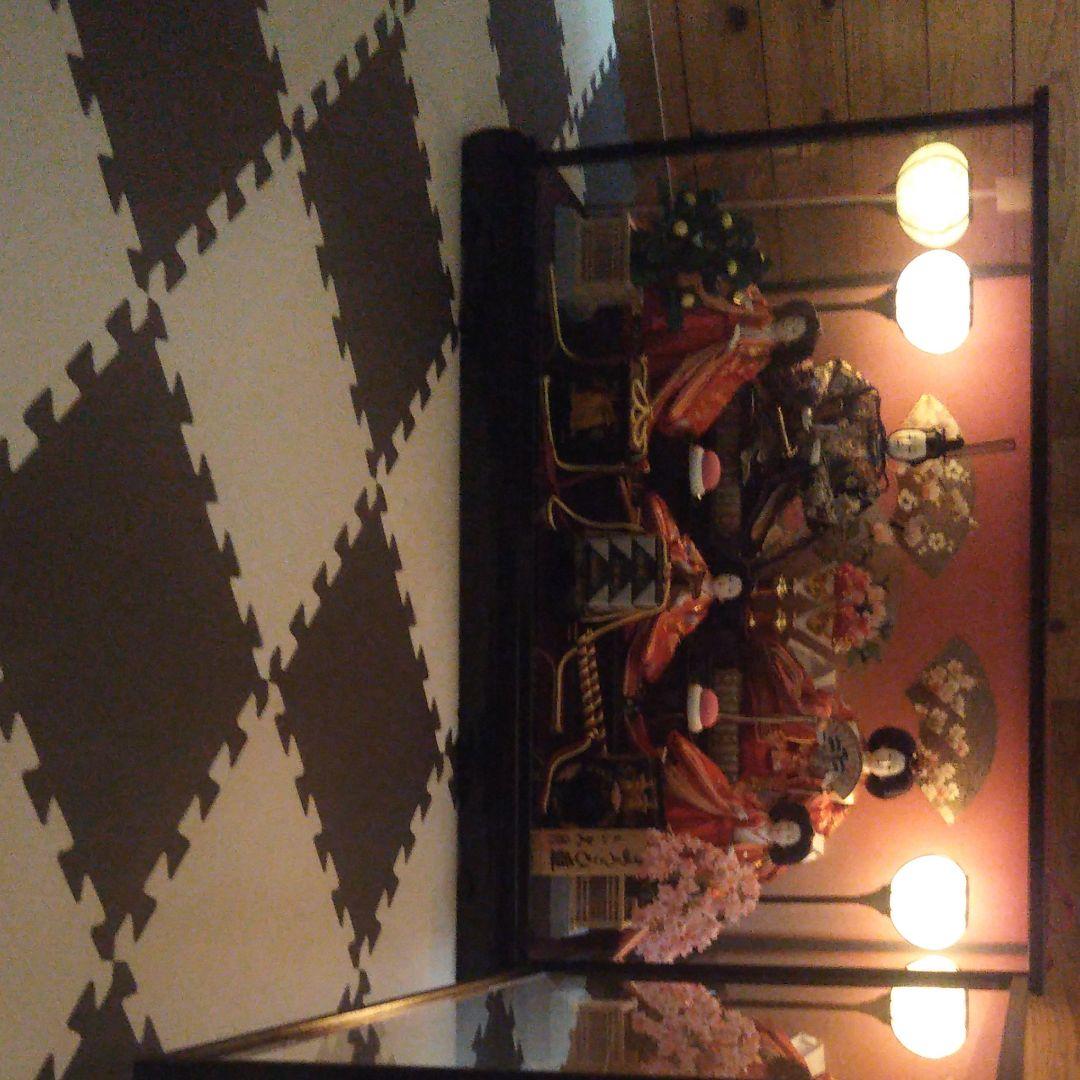 雛人形【ぼんぼりライト、オルゴール付】