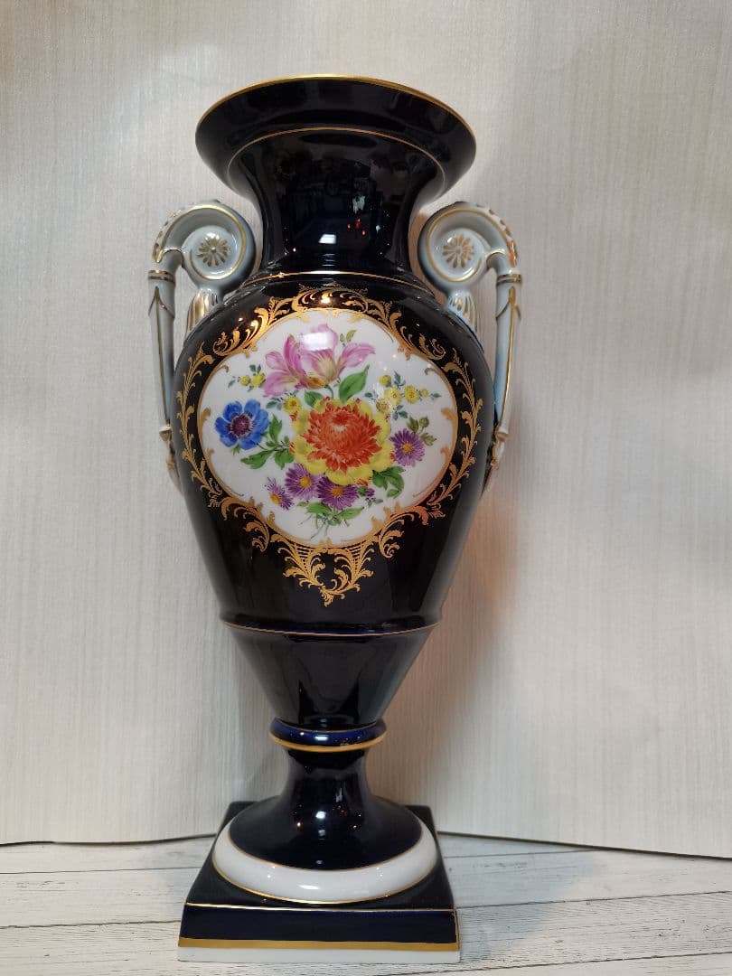 マイセン　花瓶　青★早いもの勝ち★