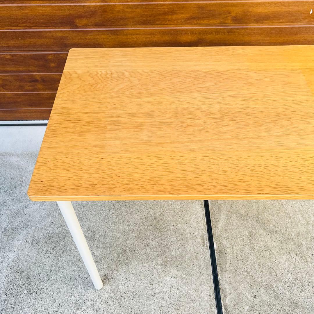 美品 廃盤 無印 デスク 事務机 テーブル オーク