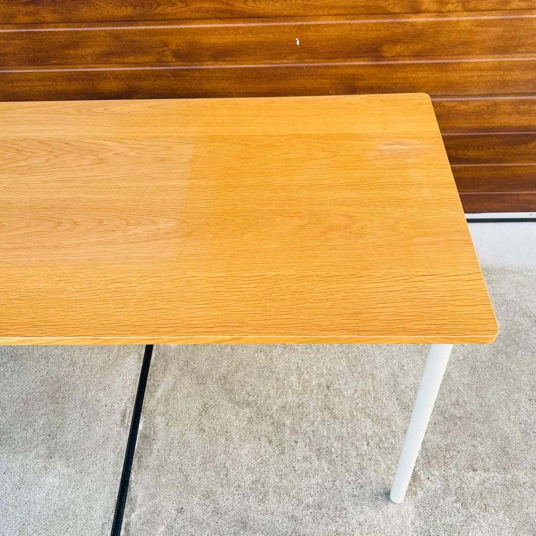 美品 廃盤 無印 デスク 事務机 テーブル オーク