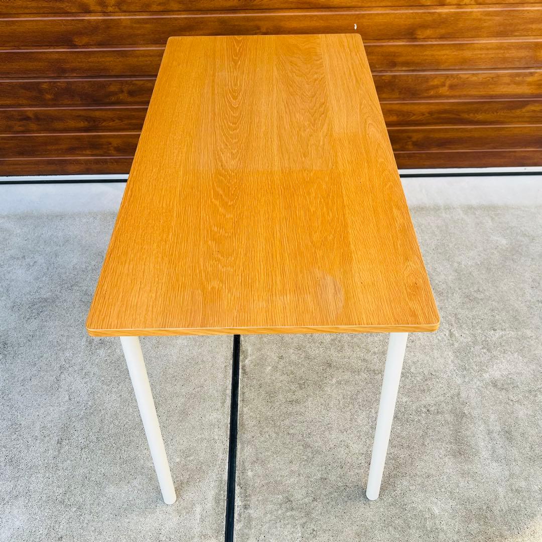 美品 廃盤 無印 デスク 事務机 テーブル オーク