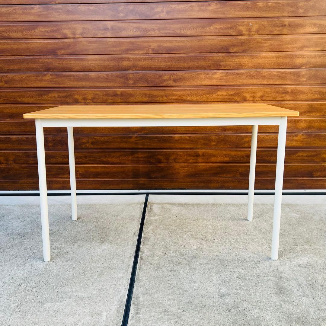 美品 廃盤 無印 デスク 事務机 テーブル オーク