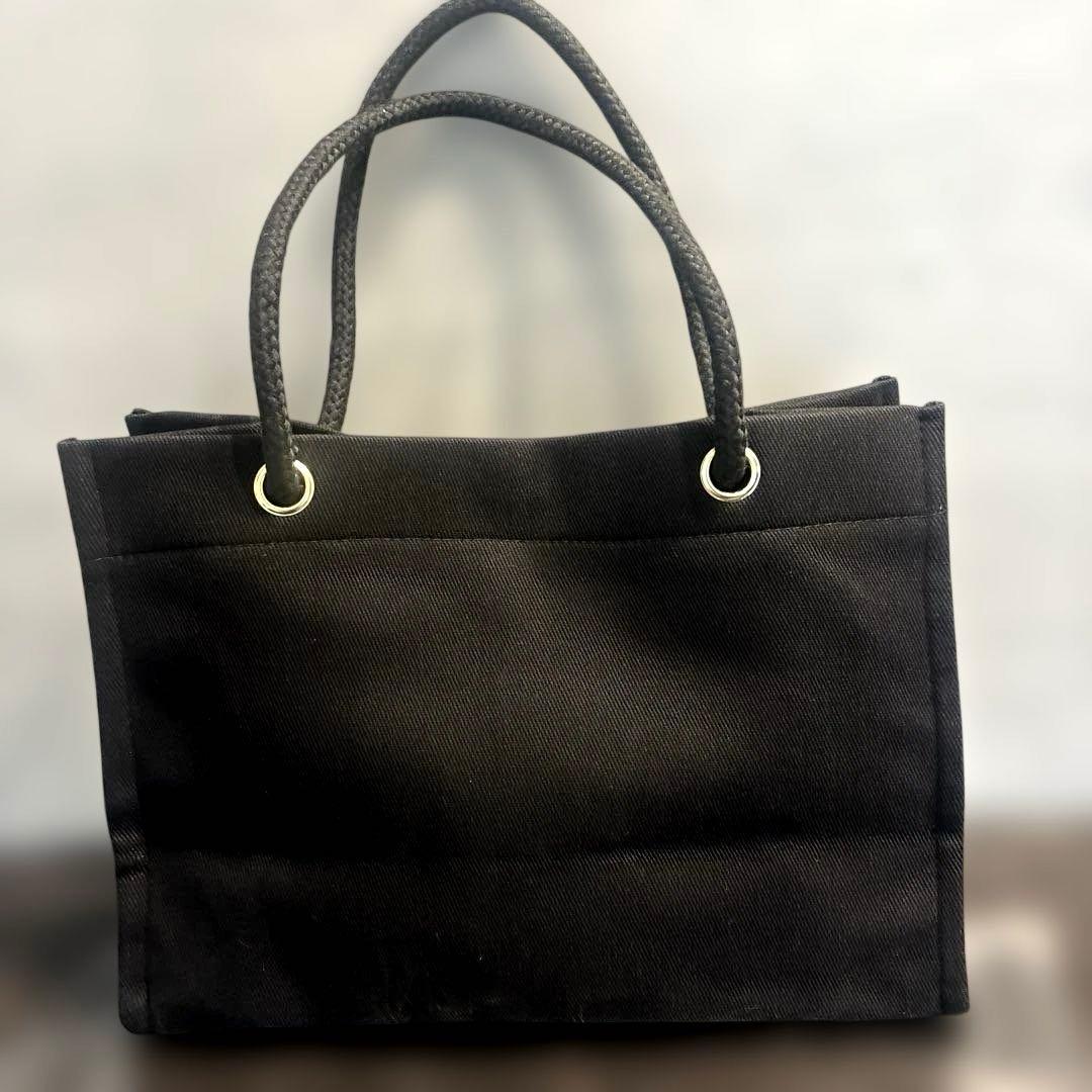 CHANEL ノベルティ　トートバッグ　黒