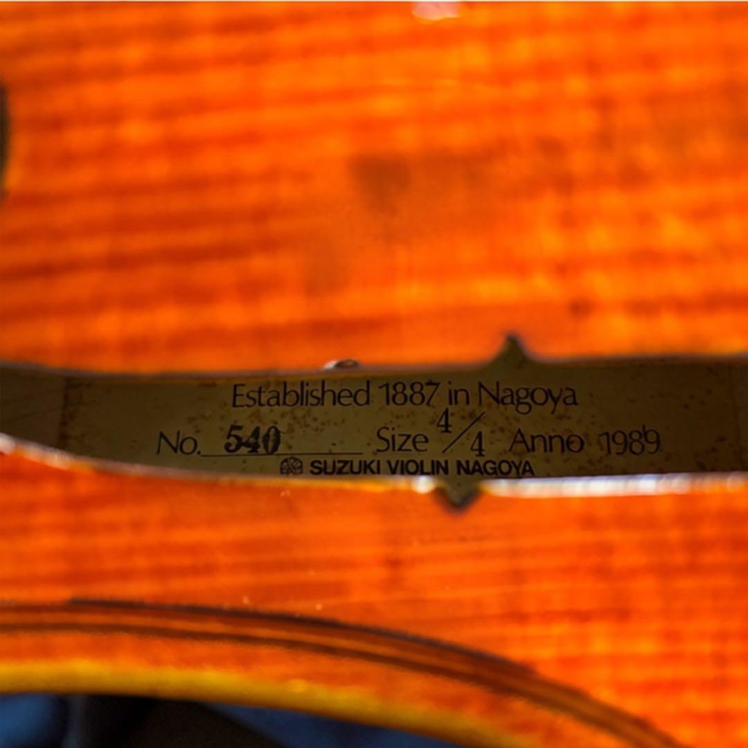 美品✨ SUZUKI No.540 4/4 バイオリン 1989 年SUGITO