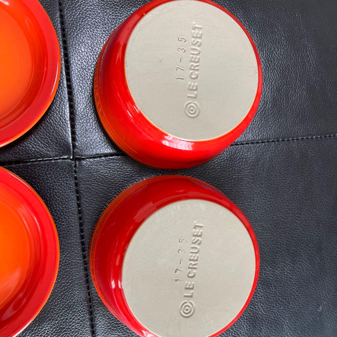 ル・クルーゼンプレート・オン・ディッシュ　2セット