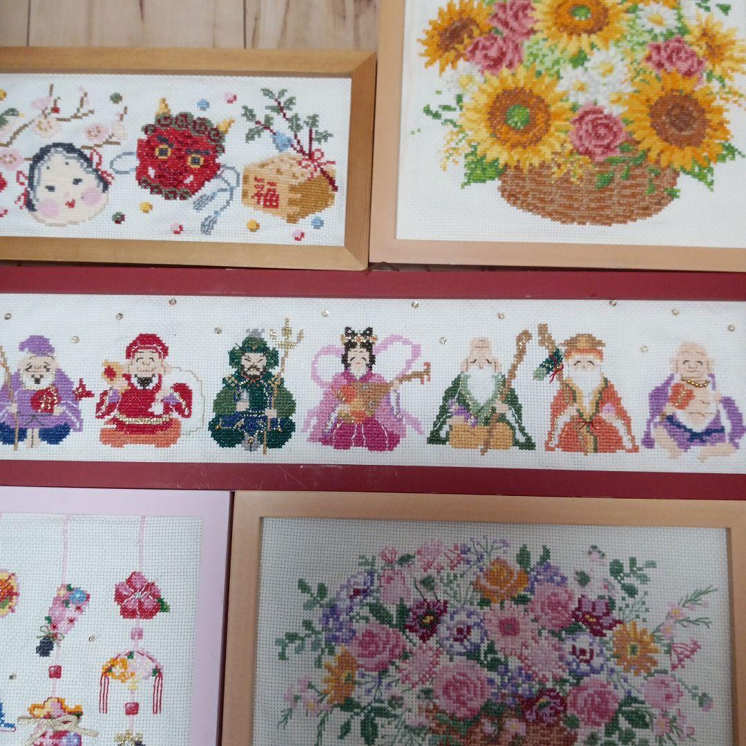 刺繍　額　ホビーラホビーレ