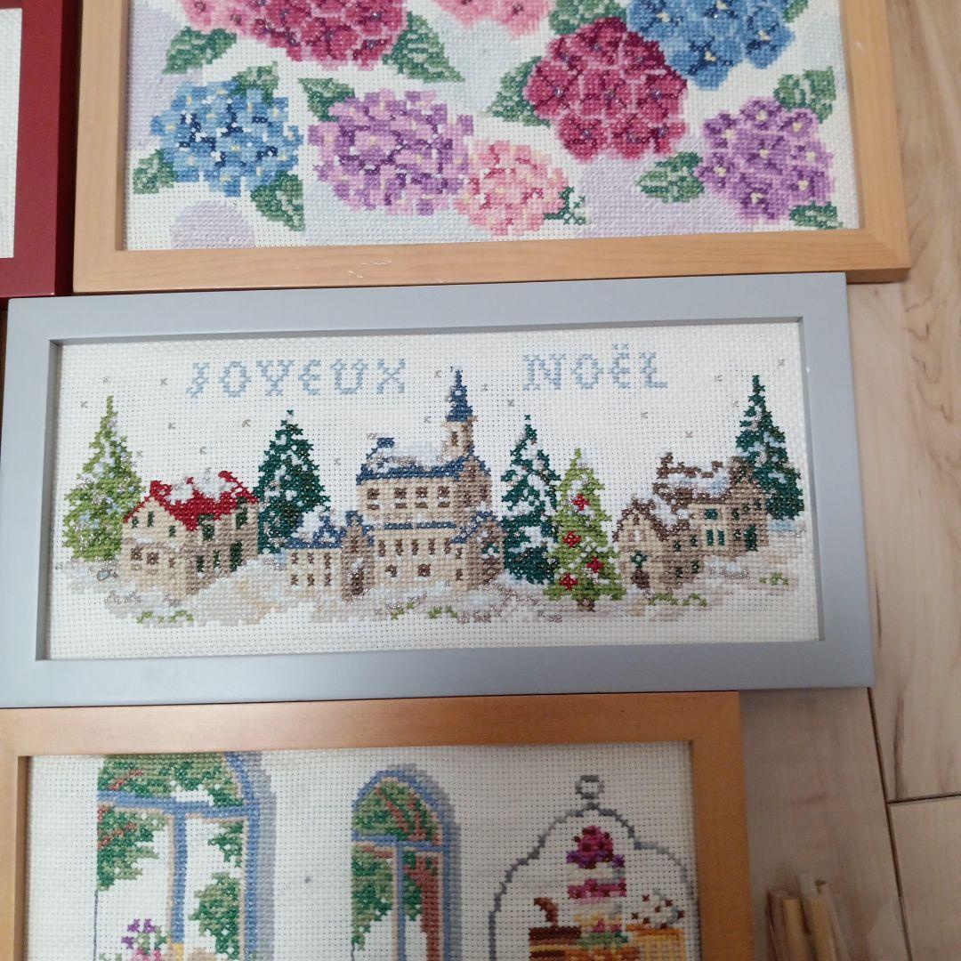 刺繍　額　ホビーラホビーレ