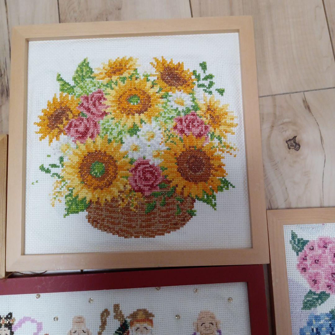 刺繍　額　ホビーラホビーレ