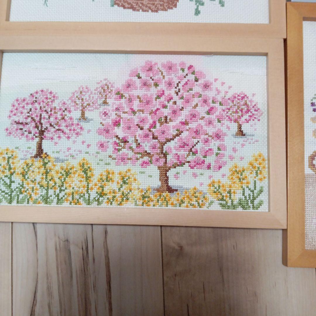 刺繍　額　ホビーラホビーレ